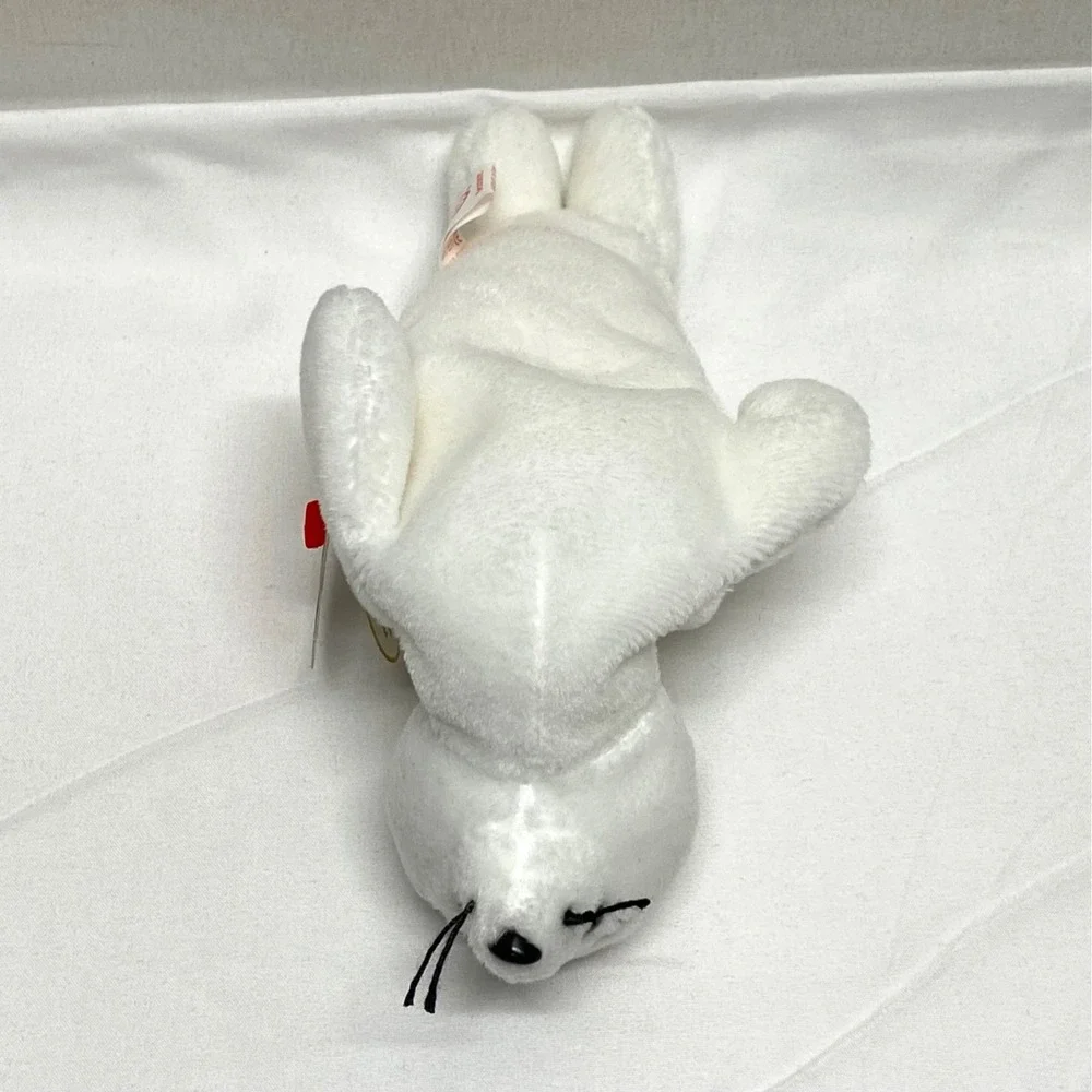 Vintage Ty Beanie Babies Seamore Baby Seal 1993 Retired Plush Rare See Tags MWMT